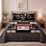 Plush Velvet 4-Piece Bedsheet Set-DZ0048