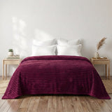 Luxurious Embossed Blanket | Coral AC Fleece
