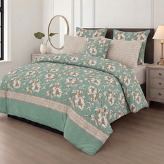 GREE ARCTIC ASH-1011  COTTON COMFORTER SET-7PCS