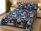 PRINTED PURE COTTON BEDSHEET ASH-5101