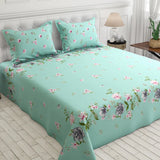 PRINTED PURE COTTON BEDSHEET ASH-40112