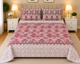 PRINTED PURE COTTON BEDSHEET ASH-40106