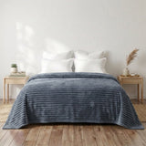 Luxurious Embossed Blanket | Coral AC Fleece