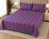 PRINTED PURE COTTON BEDSHEET ASH-4068