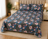 PRINTED PURE COTTON BEDSHEET ASH-4060