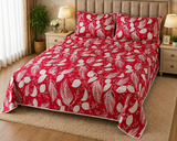 PRINTED PURE COTTON BEDSHEET ASH-4099