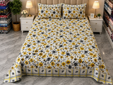 PRINTED PURE COTTON BEDSHEET ASH-4092