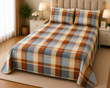 PRINTED PURE COTTON BEDSHEET ASH-40109