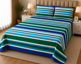 PRINTED PURE COTTON BEDSHEET ASH-4094