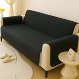 New MAT ULTRASONIC SUPER SOFT SOFA COVER-BLACK