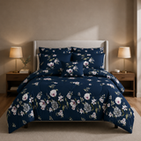 SIGNATURE EMBRIODERYY COTTON COMFORTER SET-7PCS