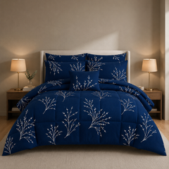 SIGNATURE WINDSR COTTON COMFORTER SET-7PCS