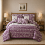 SIGNATURE  D.B LINE  COTTON COMFORTER SET-7PCS