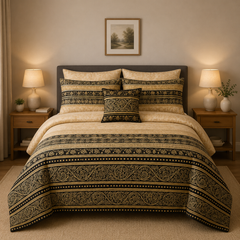 NEMRO PURE COTTON COMFORTER SET-7PCS