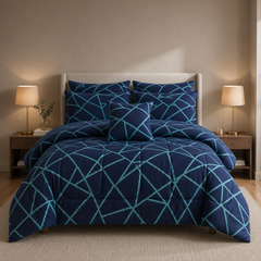 LEMRY PURE COTTON COMFORTER SET-7PCS