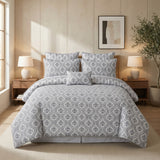 OPHELLIE ASH-1016  COTTON COMFORTER SET-7PCS