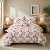 SIGNATURE SKIN FLOR COTTON COMFORTER SET-7PCS