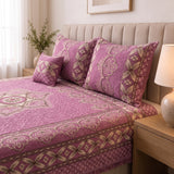 Plush Velvet 4-Piece Bedsheet Set-DZ009