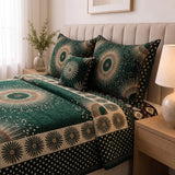 Plush Velvet 4-Piece Bedsheet Set-DZ0011