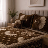 Plush Velvet 4-Piece Bedsheet Set-DZ0023
