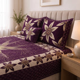 Plush Velvet 4-Piece Bedsheet Set-DZ0024