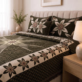 Plush Velvet 4-Piece Bedsheet Set-DZ0038
