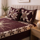 Plush Velvet 4-Piece Bedsheet Set-DZ0041