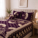 Plush Velvet 4-Piece Bedsheet Set-DZ0037