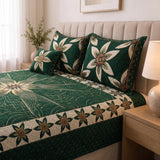 Plush Velvet 4-Piece Bedsheet Set-DZ0045