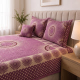 Plush Velvet 4-Piece Bedsheet Set-DZ0013