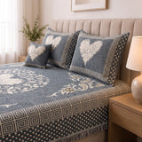 Plush Velvet 4-Piece Bedsheet Set-DZ006