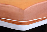 Terry Waterproof Mattress Protector - Copper