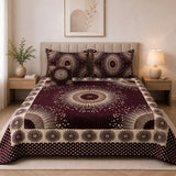 Plush Velvet 4-Piece Bedsheet Set-DZ0014
