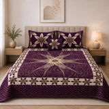 Plush Velvet 4-Piece Bedsheet Set-DZ0024