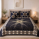 Plush Velvet 4-Piece Bedsheet Set-DZ0029
