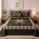 Plush Velvet 4-Piece Bedsheet Set-DZ0038
