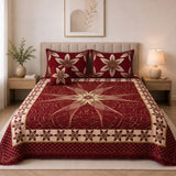 Plush Velvet 4-Piece Bedsheet Set-DZ0042