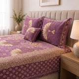 Plush Velvet 4-Piece Bedsheet Set-DZ0010