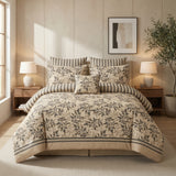 SIGNATURE  TENI COTTON COMFORTER SET-7PCS