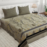 PRINTED PURE COTTON BEDSHEET ASH-40113