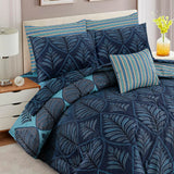 SIGNATURE PAN COTTON COMFORTER SET-7PCS