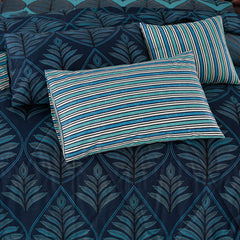 SIGNATURE PAN COTTON COMFORTER SET-7PCS