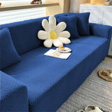 AINT MAT Velvet Turkish Sofa Cover - Blue