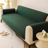 New MAT ULTRASONIC SUPER SOFT SOFA COVER-GREEN