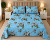 PRINTED PURE COTTON BEDSHEET ASH-4080