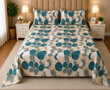 PRINTED PURE COTTON BEDSHEET ASH-40107