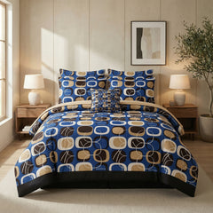 SIGNATURE B.R.N COTTON COMFORTER SET-7PCS