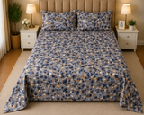 PRINTED PURE COTTON BEDSHEET ASH-40123