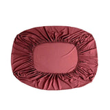 Terry Waterproof Mattress Protector - Maroon