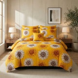 POZZBY ASH-1018  COTTON COMFORTER SET-7PCS